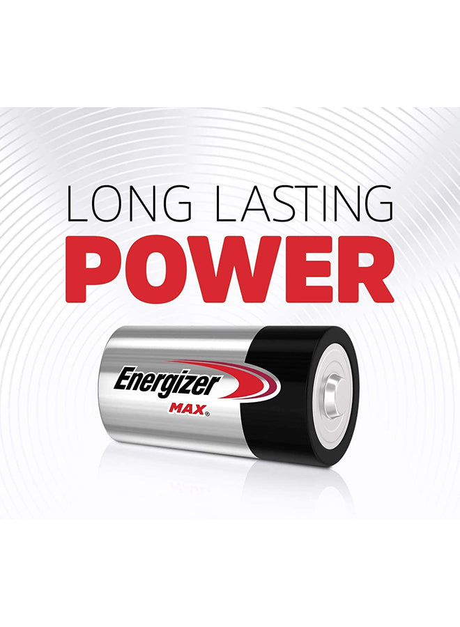 Energizer D2 Square Max Alkaline Batteries