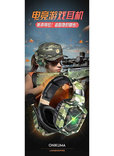K8 Gaming Wired Headset With Microphone  RgbFor PS4/PS5/XOne/XSeries/NSwitch/PC
