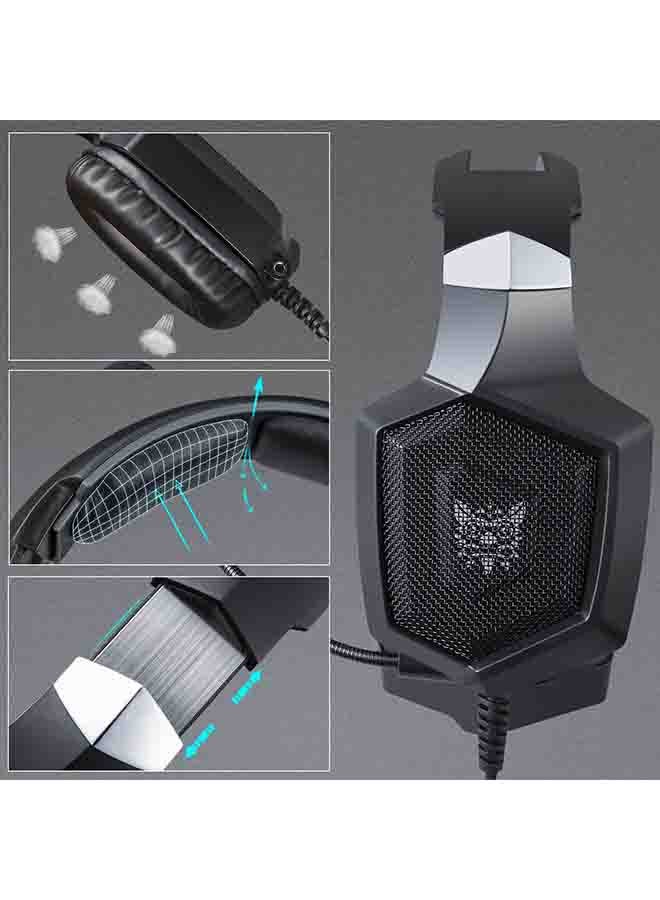 K8 Gaming Wired Headset With Microphone  RgbFor PS4/PS5/XOne/XSeries/NSwitch/PC