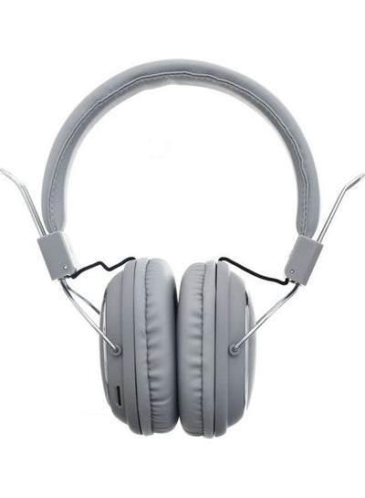 Walk and Talk Wireless Over Ear Headphones With Microphone Sliver