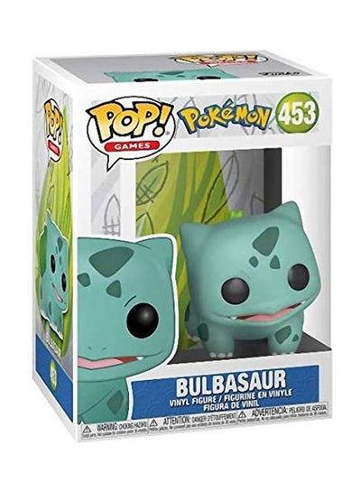 Pop Games Pokemon Bulbasaur Vinyl Figure Toy with Protector Box