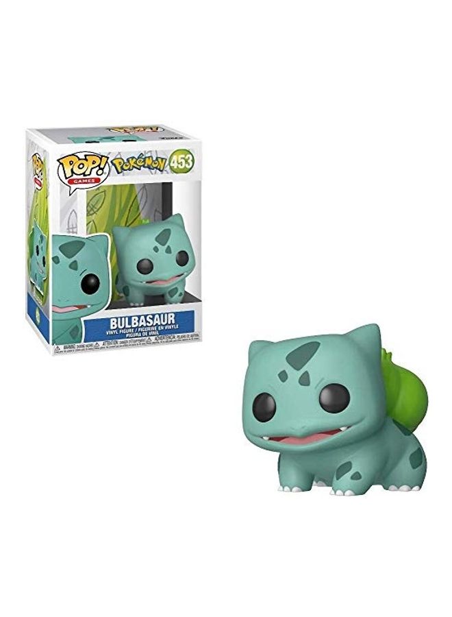 Pop Games Pokemon Bulbasaur Vinyl Figure Toy with Protector Box