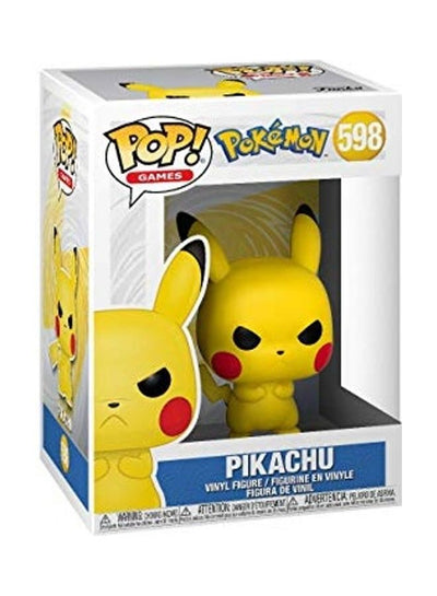 Pokemon Grumpy Pikachu Bobblehead Toy 3.75inch