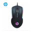 M160 Hp Wired Optical Computer Mouse Black