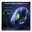 Onikuma CW905 RGB Gaming Mouse - 6400 DPI -  7 Programable Buttons - Black