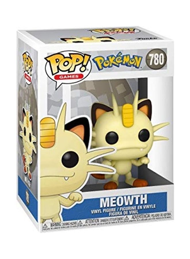 Pokemon Meowth Vinyl Figure