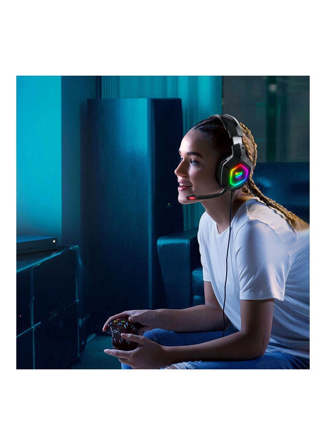 K10 RGB Gaming Wired Headset with Mic