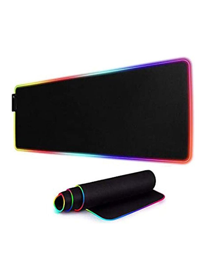 Led Luminous Gaming Mouse Pad Rgb Oversized Glowing Keyboard Mat
