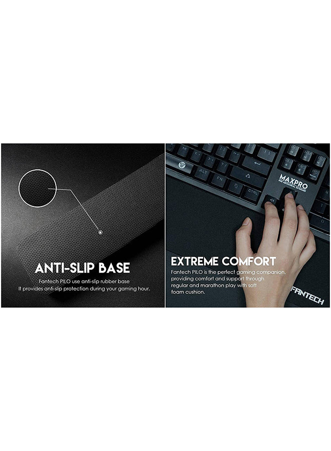 FANTECH Pilo AC4101L Anti-Slip Rubber Base Extreme Comfort Wrist Rest For Full Size Keyboard