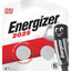 Energizer Lithium Coin 2025 3V Pack Of 2 Pieces