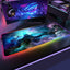 Purple Clouds RGB Gaming Mouse Pad – 80×30 CM