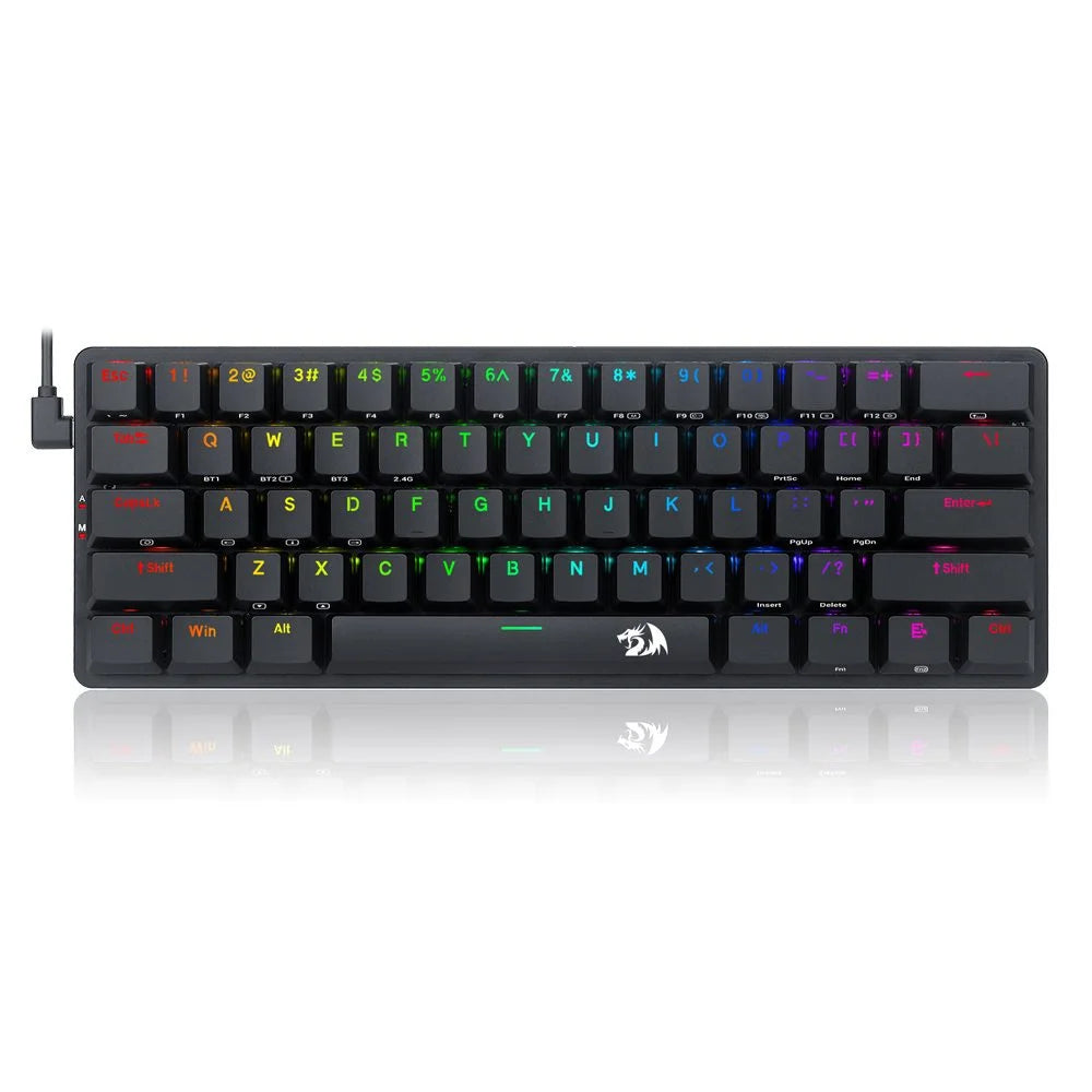 Redragon K615P-KBS Ultra-Thin Wireless Mechanical Gaming Keyboard Black
