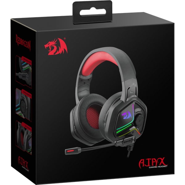 Redragon H230 AJAX RGB Gaming Headset, Stereo