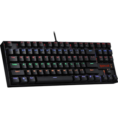 Redragon K552 KUMARA Rainbow Mechanical Gaming Keyboard, Brown Switches