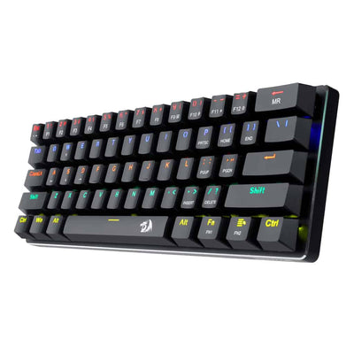 REDRAGON K613 JAX Gaming Mechanical Keyboard Wired, Brown Switch (Black)