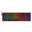 REDRAGON K628 Pollux 75% RGB Gaming Mechanical Keyboard Wired, RED Switch | Black