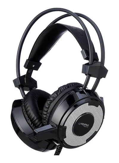 Utopia Virtual Surround Gaming Headphone Over-Ear Headset 7.1 With Mic H809