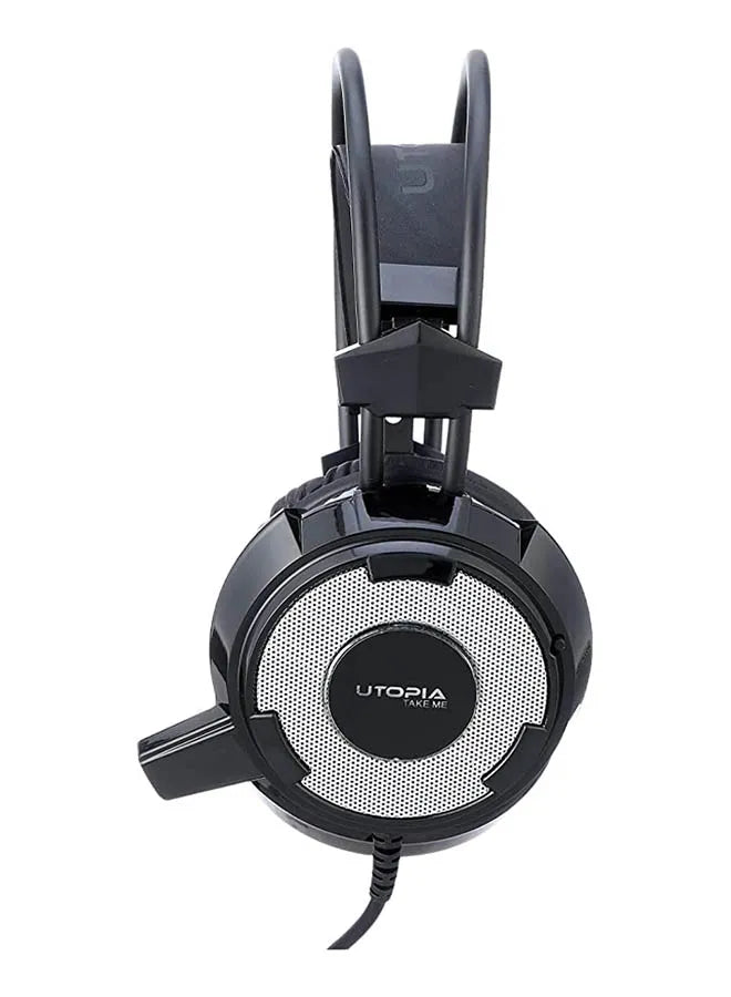 Utopia Virtual Surround Gaming Headphone Over-Ear Headset 7.1 With Mic H809