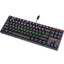 Redragon K576R Daksa 87-Key Mechanical Gaming Keyboard Blue Switches Black