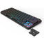 REDRAGON K624P ELISE PRO RGB 60% Wireless Gaming Mechanical Keyboard, Low Profile Blue Switches (Black)