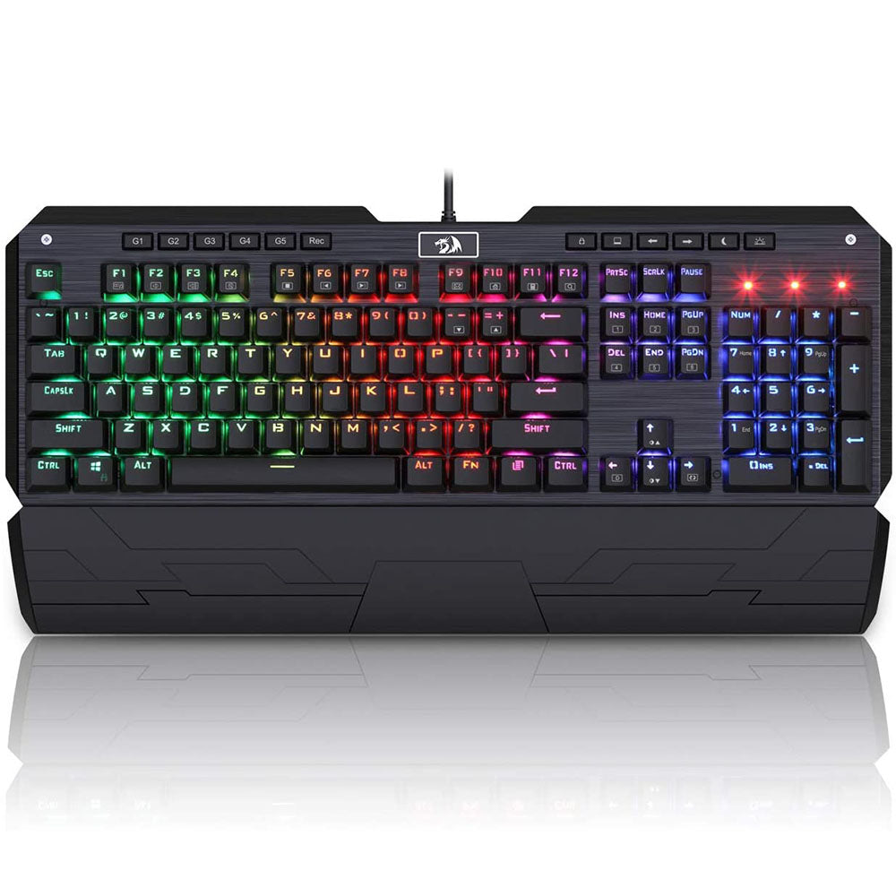 REDRAGON K555RGB-BA Gaming Keyboard and Mouse Combo RGB Mechanical 10000 DPI