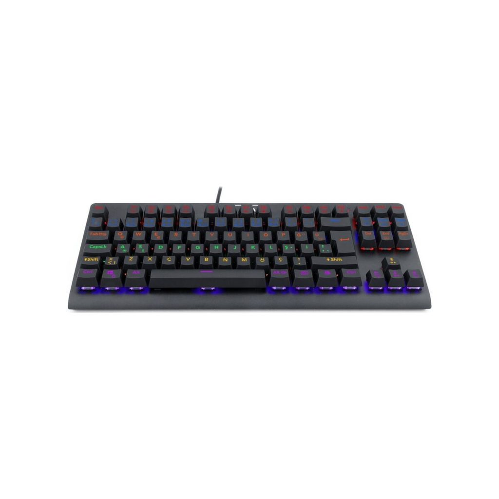 Redragon K568r Dark Avenger Mechanical Gaming Keyboard, Red Switch (Black)