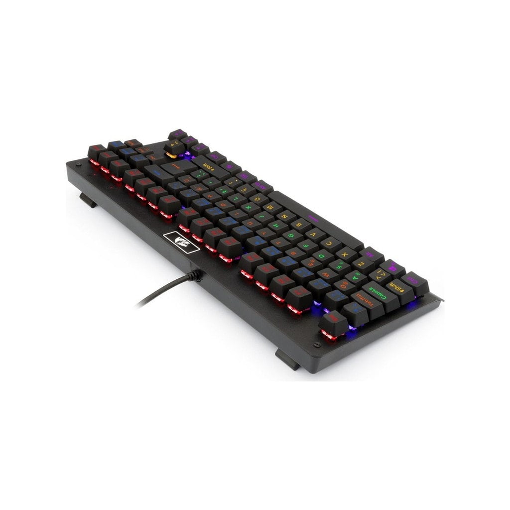 Redragon K568r Dark Avenger Mechanical Gaming Keyboard, Blue Switch (Black)