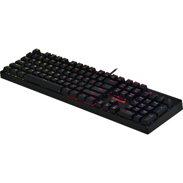 Redragon K582 RGB SURARA Mechanical Gaming Keyboard, Red Switches Linear and Quiet