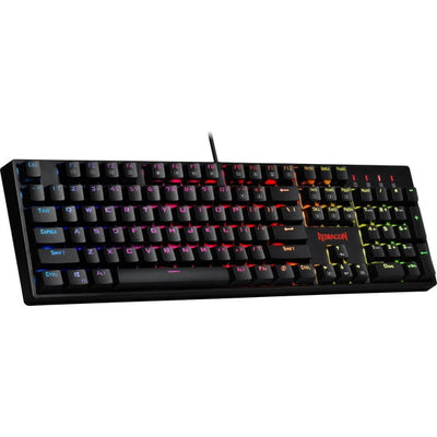 Redragon K582 RGB SURARA Mechanical Gaming Keyboard, Red Switches Linear and Quiet