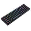 REDRAGON K627P ZED PRO RGB 75% Wireless Gaming Mechanical Keyboard, Low Profile Brown Switches (Black)