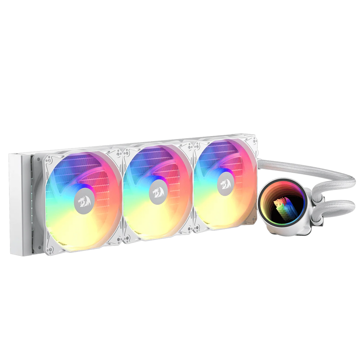 Redragon CCW-3013W 360mm Liquid Cooler ARGB Infinity Effect White
