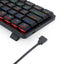 Redragon K615P-KBS Ultra-Thin Wireless Mechanical Gaming Keyboard Black