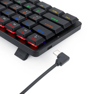 Redragon K615P-KBS Ultra-Thin Wireless Mechanical Gaming Keyboard Black