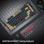 Redragon K649 YP Edition 75% Mechanical Gaming Keyboard Melt-Gold Switches Yellow and Black