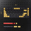 Redragon K649 YP Edition 75% Mechanical Gaming Keyboard Melt-Gold Switches Yellow and Black