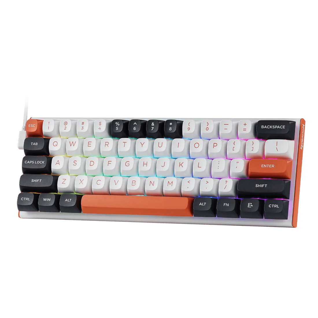 كيبورد جيمنج Redragon K683WBO FIDD edition مغناطيسي بمعدل 8K