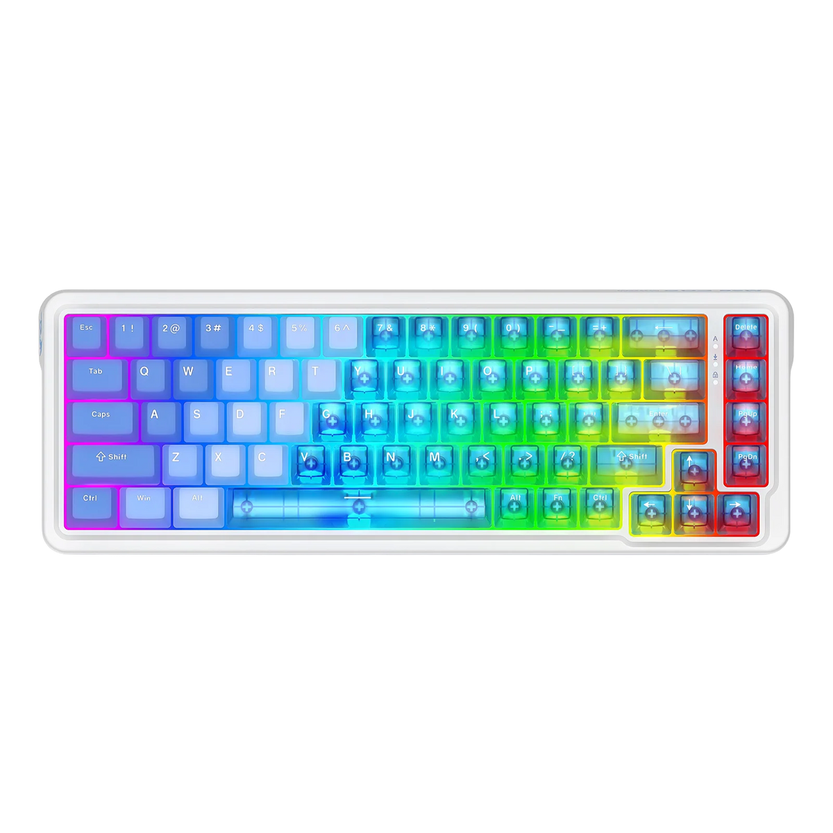 Redragon K709PLB NOVA Magnetic Gaming Keyboard Hall Effect 8K Polling Multicolour
