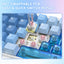 Redragon K709PLB NOVA Magnetic Gaming Keyboard Hall Effect 8K Polling Multicolour