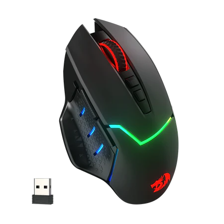 Redragon M690 PRO Wired/Wireless Gaming Mouse, 8000 DPI