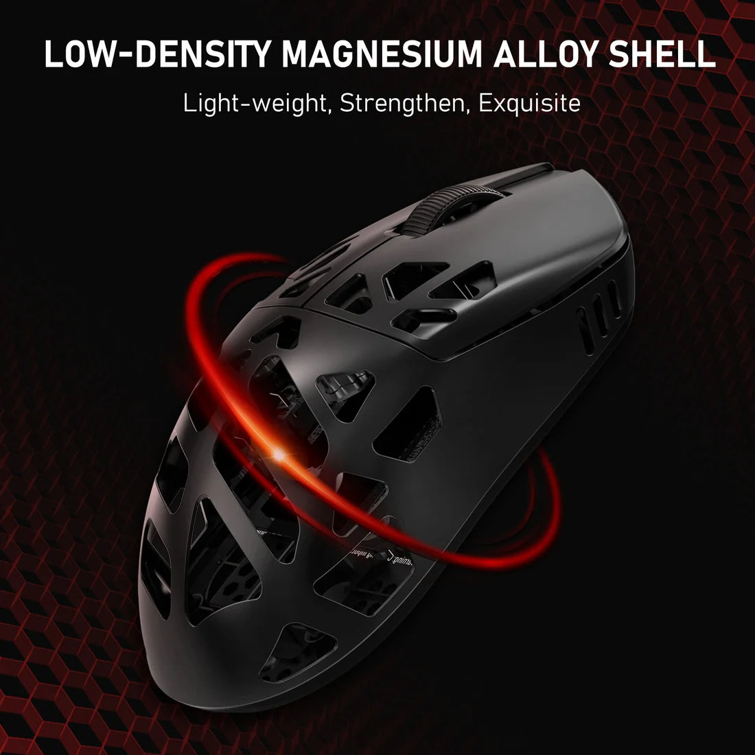 Redragon M997 PRO 1K Prism Pro Wireless Gaming Mouse Ultra-Light 55g 26000 DPI Black