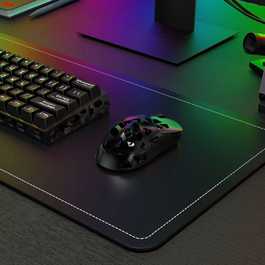 Redragon M997 PRO 1K Prism Pro Wireless Gaming Mouse Ultra-Light 55g 26000 DPI Black
