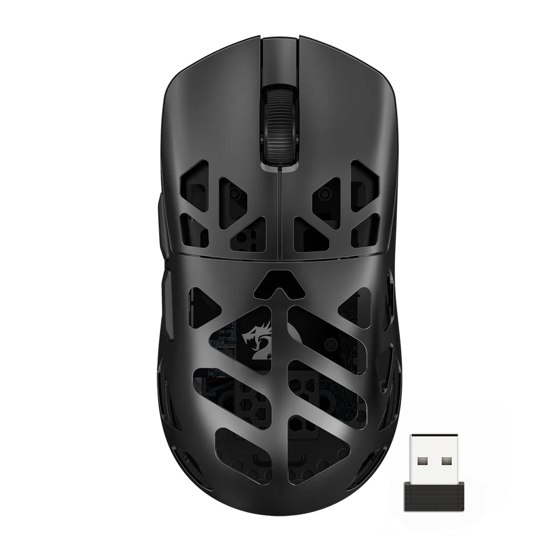 ماوس جيمنج Redragon M997 PRO 1K Prism Pro Wireless خفيف أسود