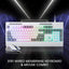 Redragon S151W Gaming Combo Membrane Keyboard and 10000 DPI Mouse White