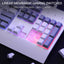 Redragon S151W Gaming Combo Membrane Keyboard and 10000 DPI Mouse White