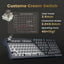 Redragon K688GB PRO BRAGI PRO 98-Key Wireless Mechanical Gaming Keyboard Black