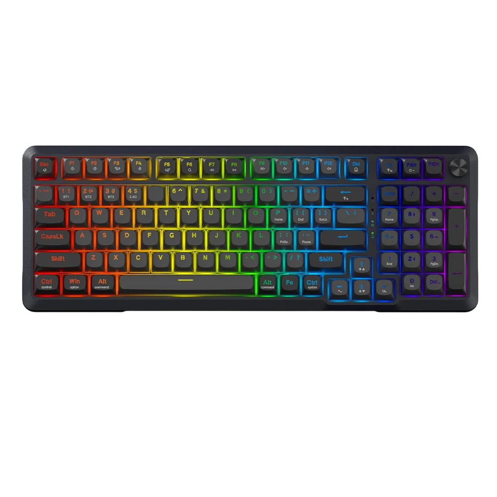 Redragon K688GB PRO BRAGI PRO 98-Key Wireless Mechanical Gaming Keyboard Black