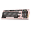 Redragon K725GBP Mechanical Gaming Keyboard LCD Screen with Knob Pink