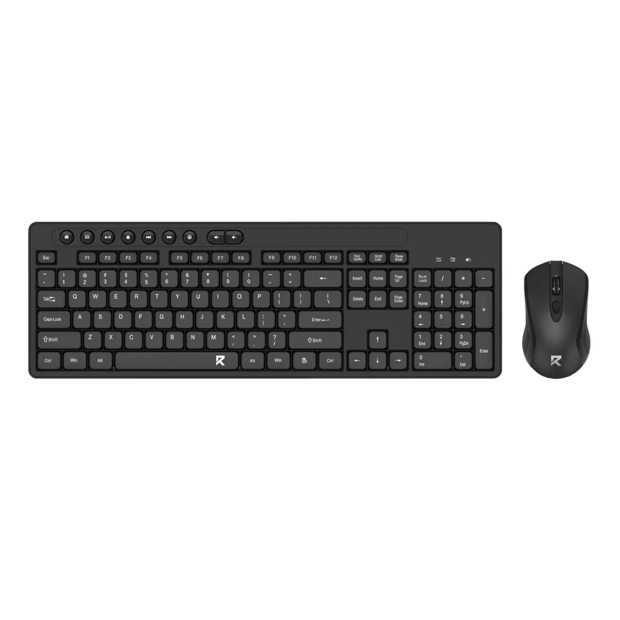 كومبو Redragon BS-7094 كيبورد وماوس Wireless للمكتب أسود