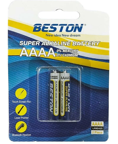 Beston AAAA Alkaline Battery for Surface, active pen and more x 2 piece