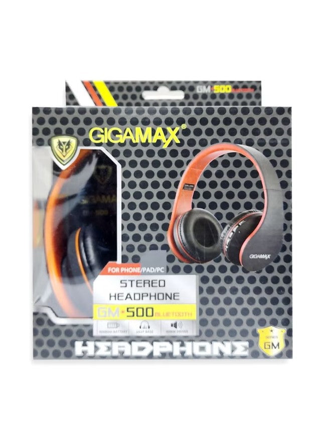 GIGAMAX GM-500 Stereo Bluetooth Headphones